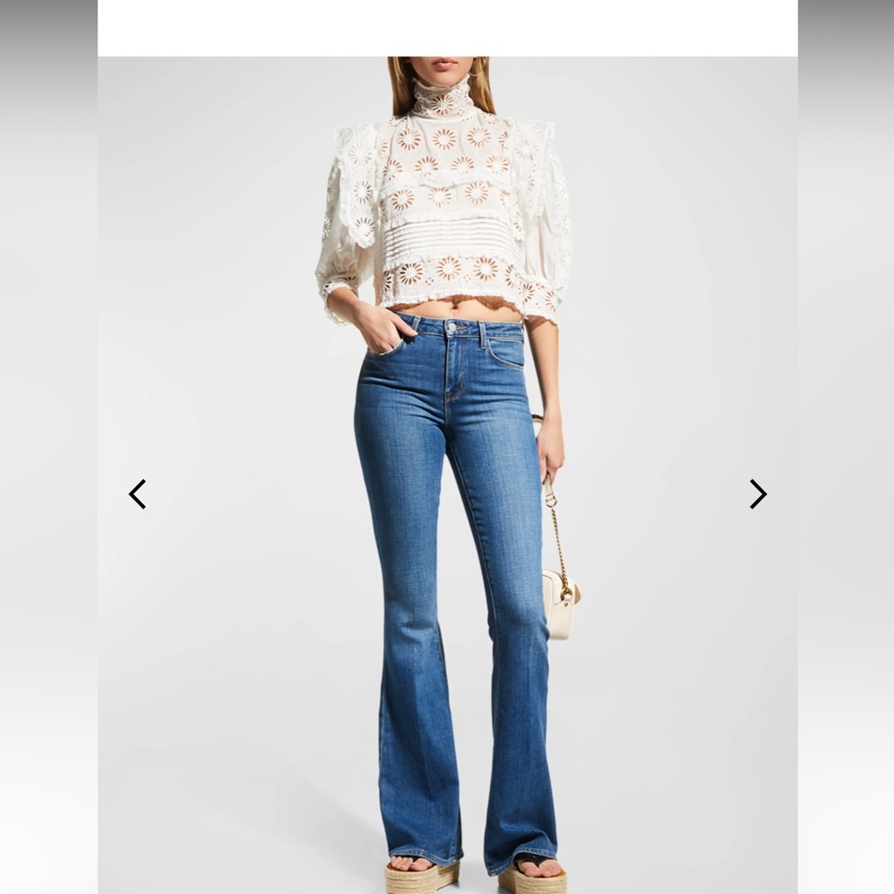 EUC L’Agence high rise flare jean size 26